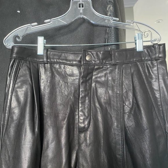 PARALLEL MEN 100% LEATHER PANTS SIZE 36 - Picture 3 of 5